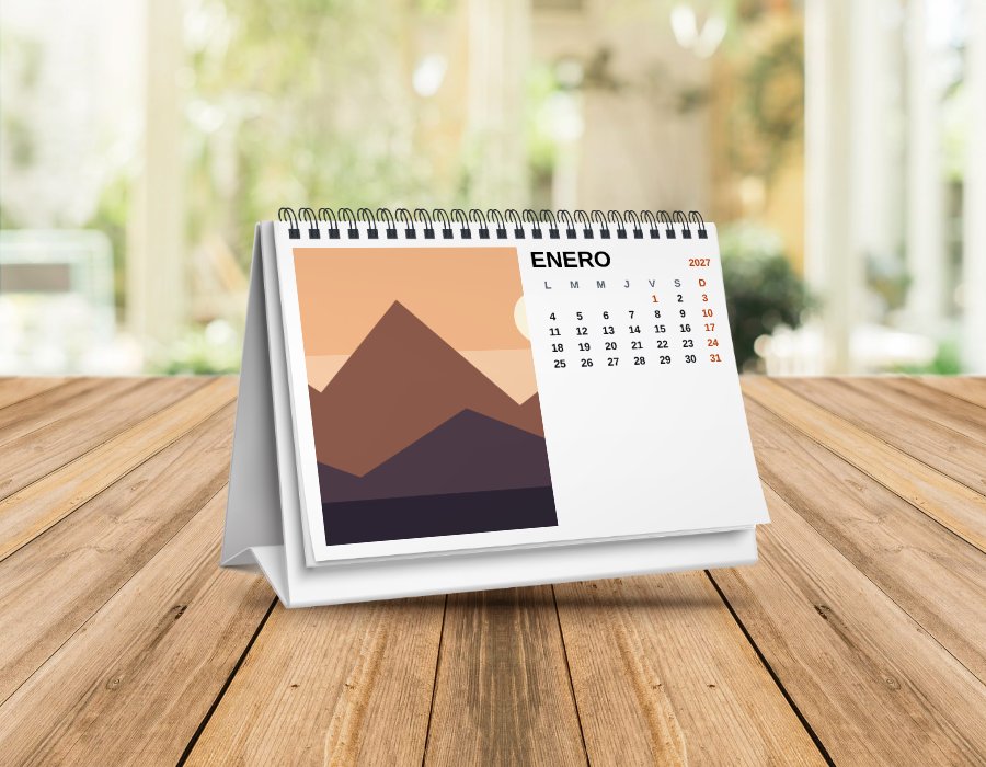 Calendarios personalizados 2027